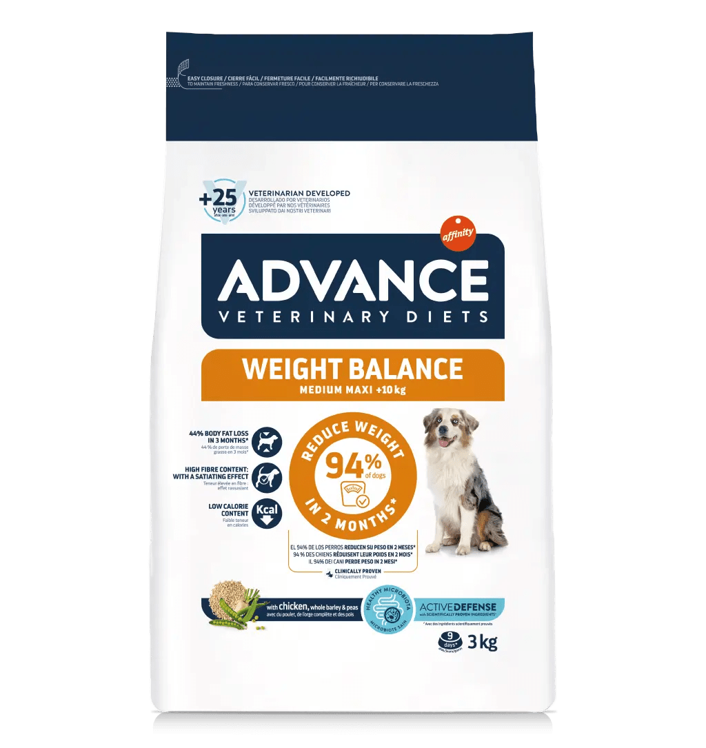 ADVANCE VETERINARY DIETS DOG - WEIGHT BALANCE MEDIUM / MAXI