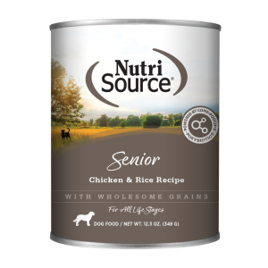 NUTRISOURCE COMIDA HÚMEDA PARA PERRO SENIOR