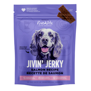 NUTRISOURCE JERKY SALMON DOG 4 ONZ