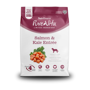 NUTRISOURCE PURE VITA SALMON & KALE DOG