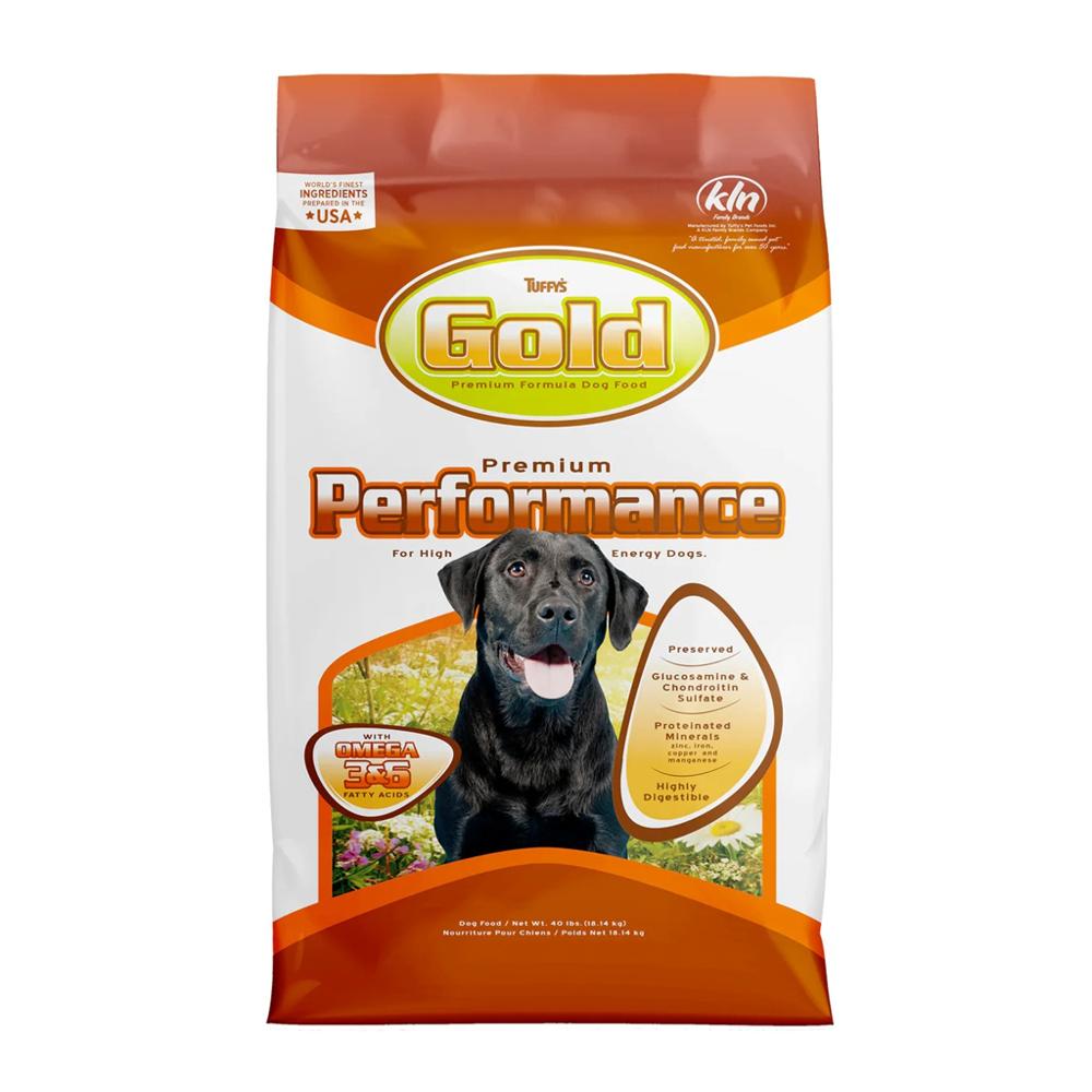 TUFFY'S GOLD PREMIUM PERFORMANCE DOG 40LBS